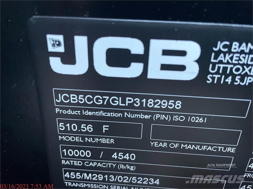 JCB 510-56 Телескопични товарачи