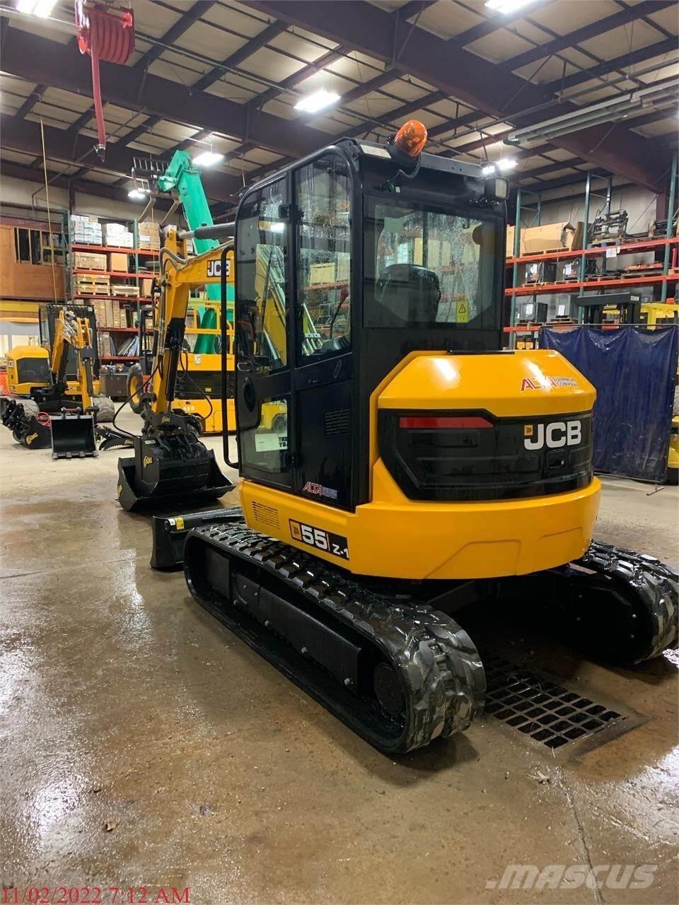 JCB 55Z-1 Мини екскаватори < 7 т