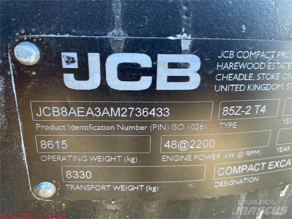 JCB 85Z-2 Верижен екскаватор