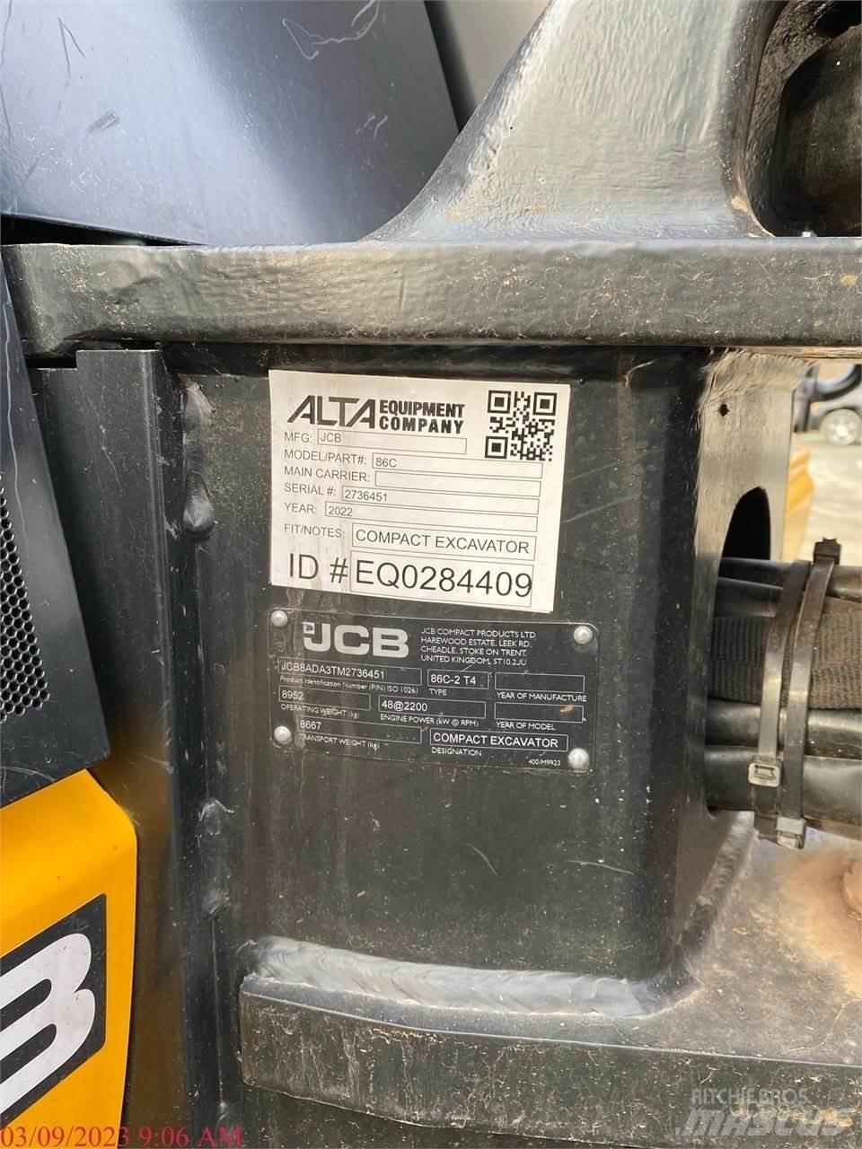 JCB 86C-2 Верижен екскаватор