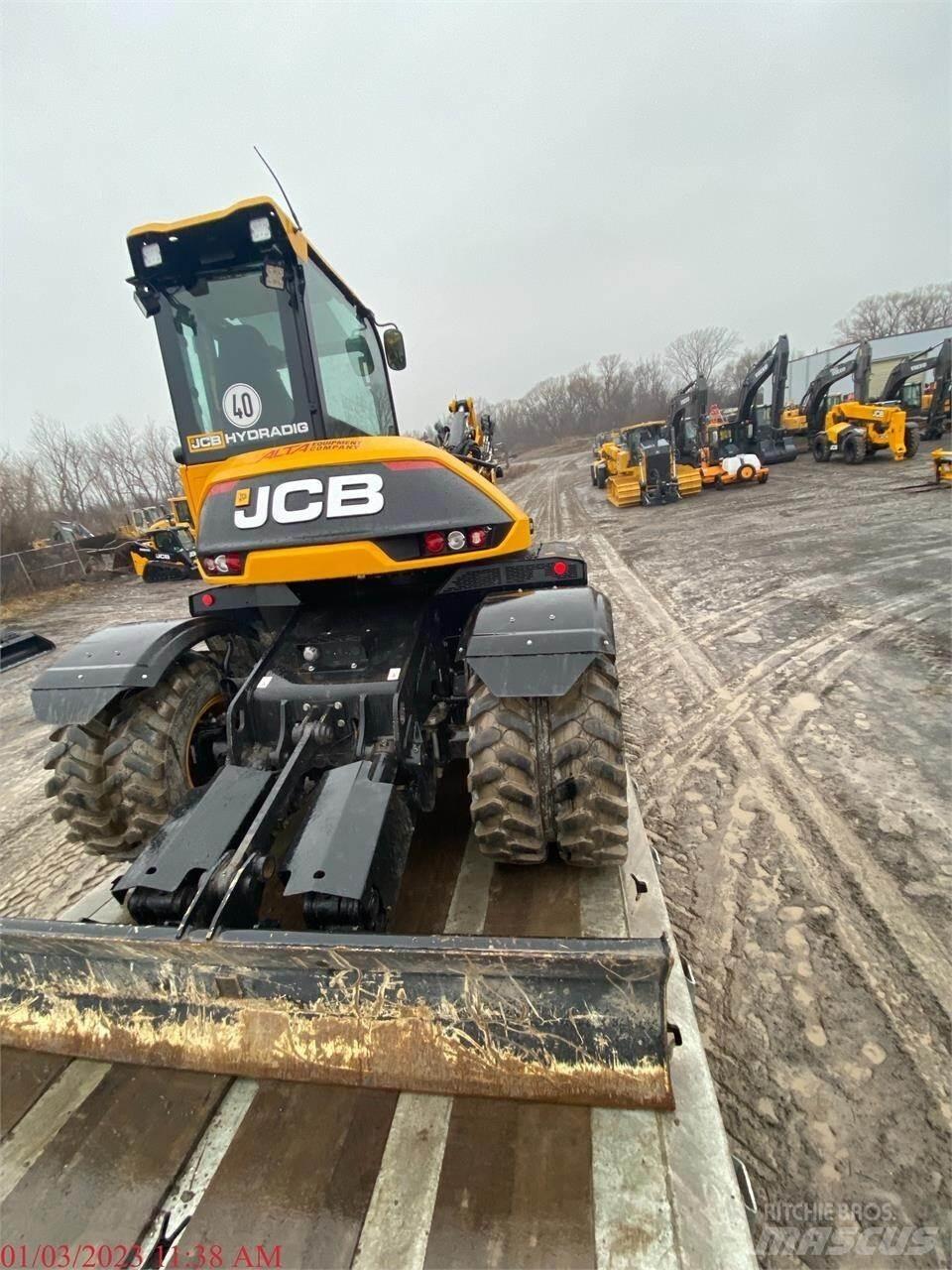 JCB HD110W Колесни екскаватори