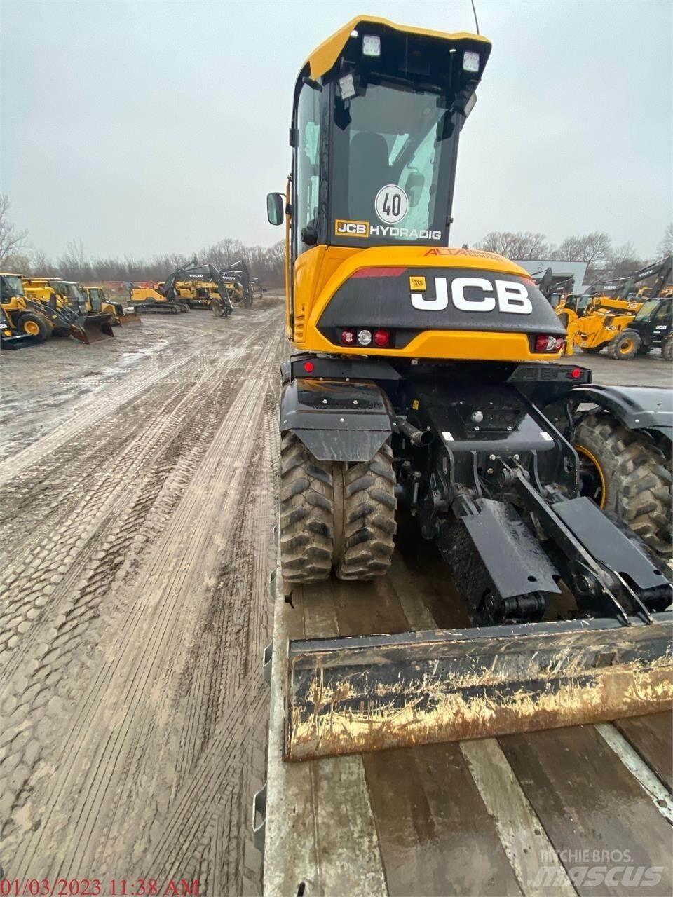 JCB HD110W Колесни екскаватори