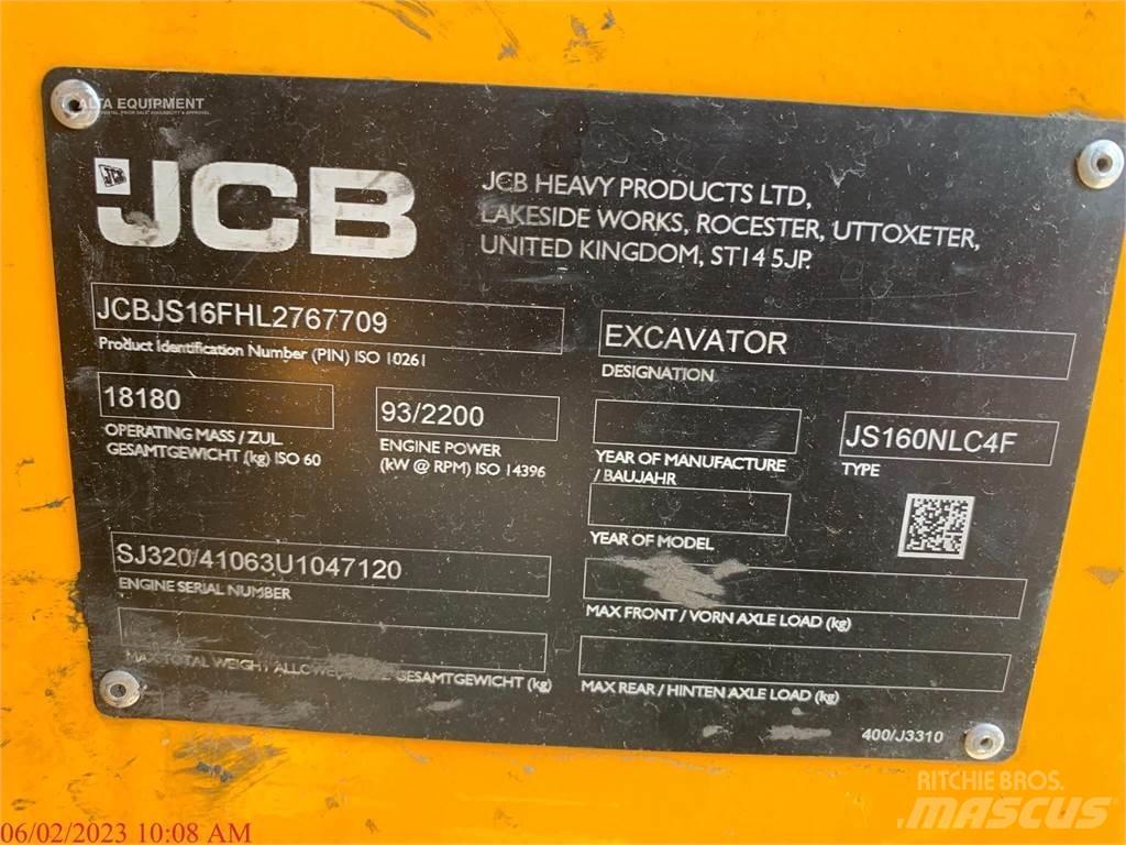 JCB JS160 Верижен екскаватор