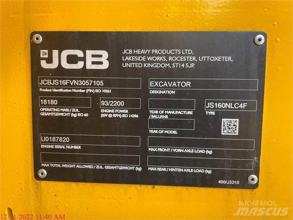 JCB JS160 Верижен екскаватор