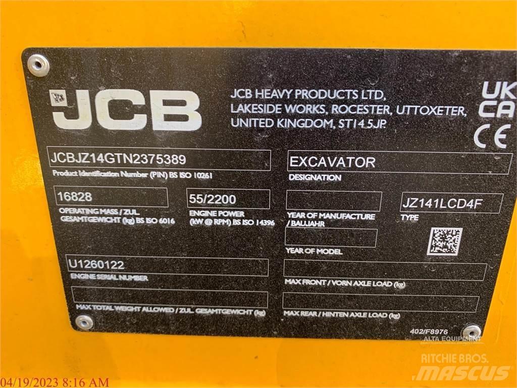 JCB JZ141 LC Верижен екскаватор