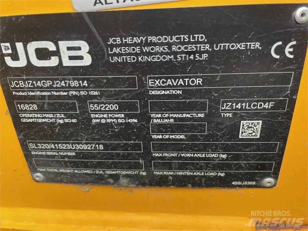 JCB JZ141 LC Верижен екскаватор