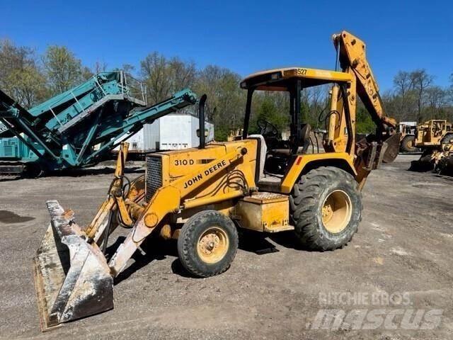 John Deere 310D Товарач със заден ексватор