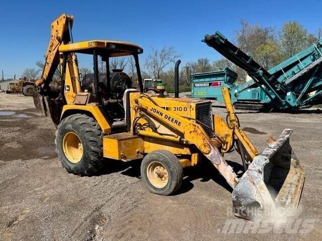 John Deere 310D Товарач със заден ексватор