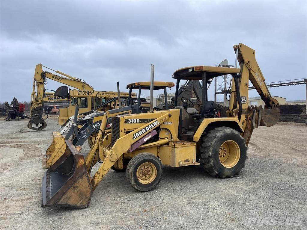 John Deere 310D Товарач със заден ексватор