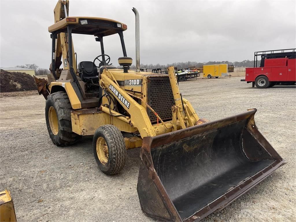 John Deere 310D Товарач със заден ексватор