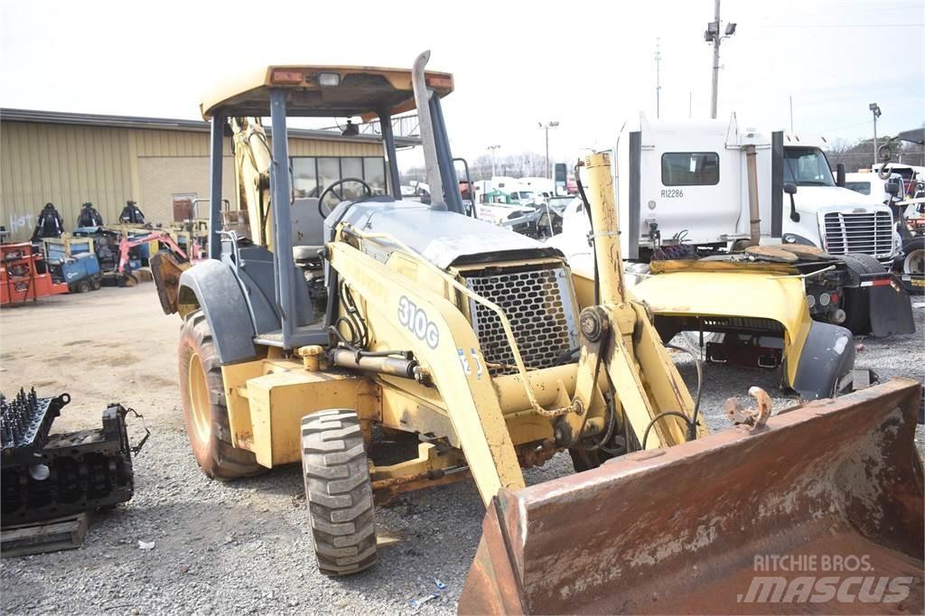 John Deere 310G Товарач със заден ексватор