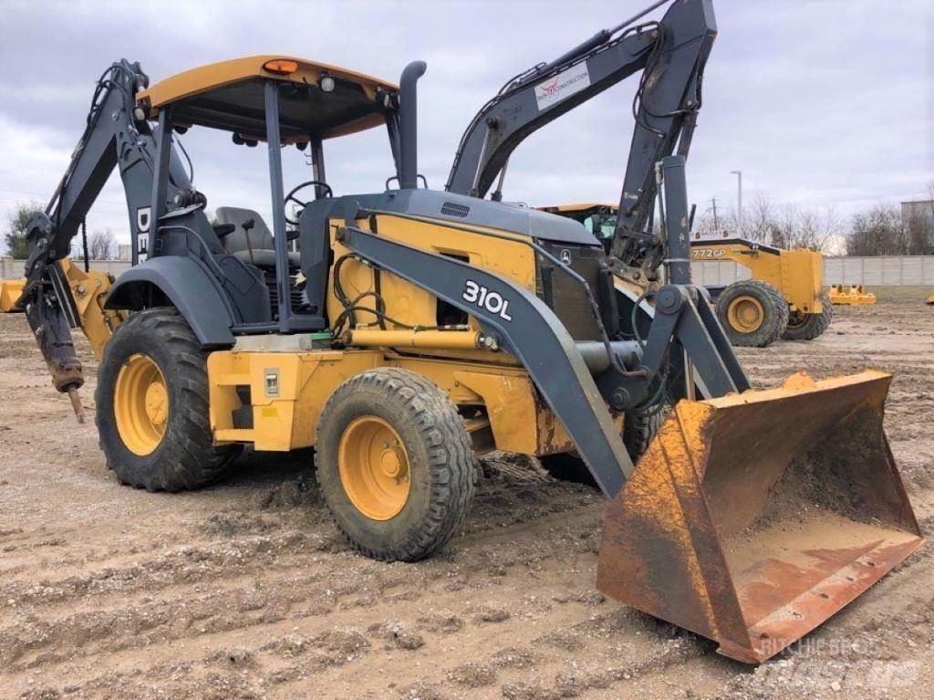 John Deere 310L Товарач със заден ексватор
