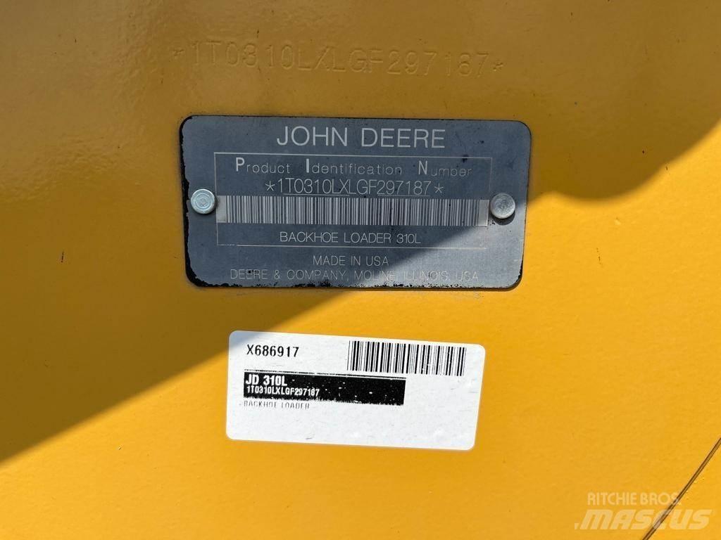 John Deere 310L Товарач със заден ексватор