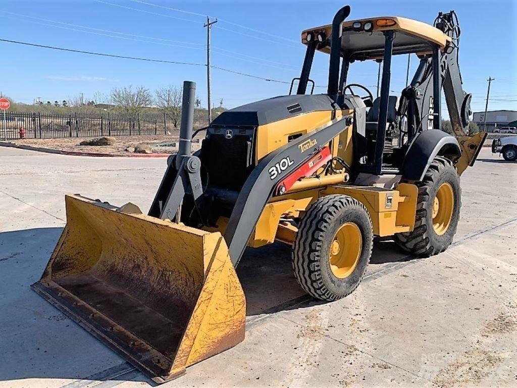 John Deere 310L Товарач със заден ексватор