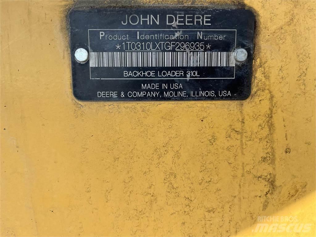 John Deere 310L Товарач със заден ексватор