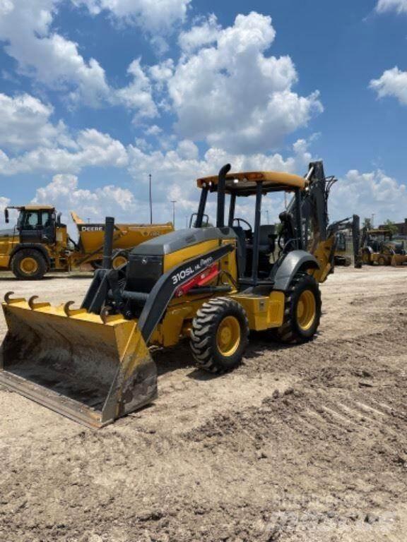 John Deere 310L Товарач със заден ексватор