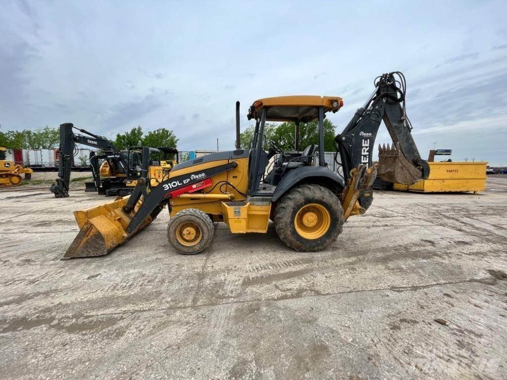John Deere 310L EP Товарач със заден ексватор