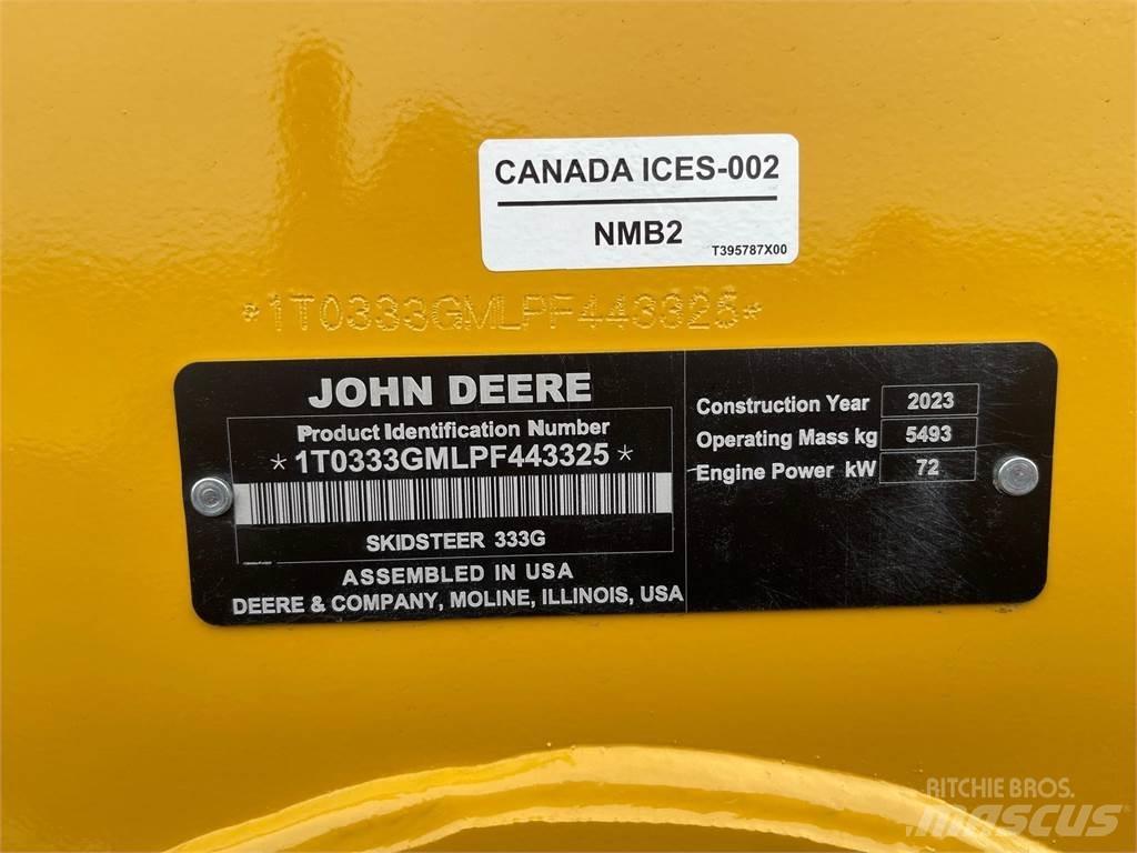 John Deere 333G Мулчер мотокултиватори