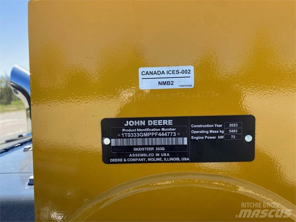 John Deere 333G Мини товарачи
