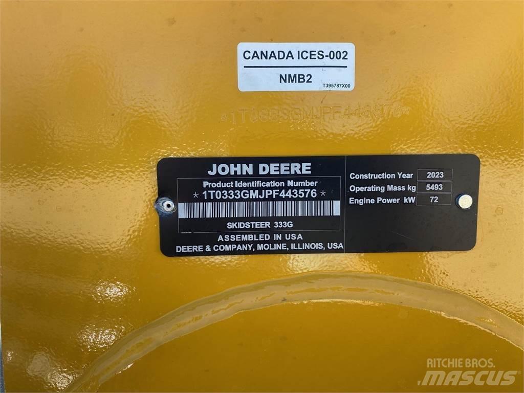 John Deere 333G Мини товарачи
