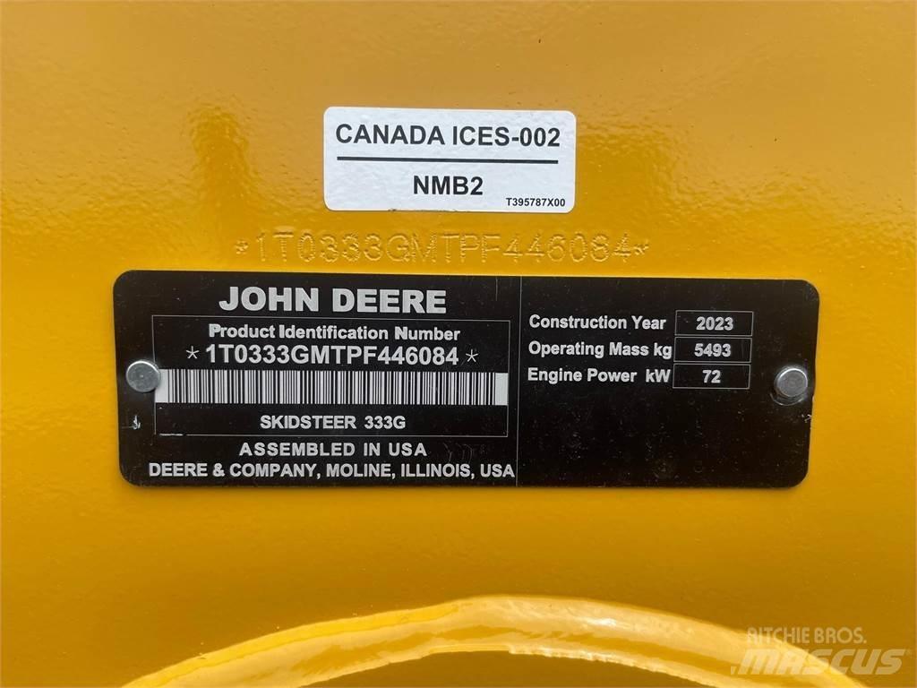 John Deere 333G Мини товарачи
