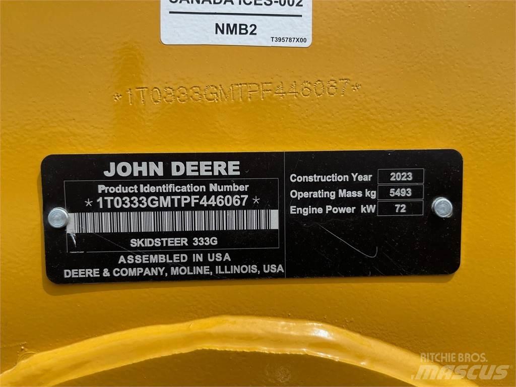 John Deere 333G Мини товарачи
