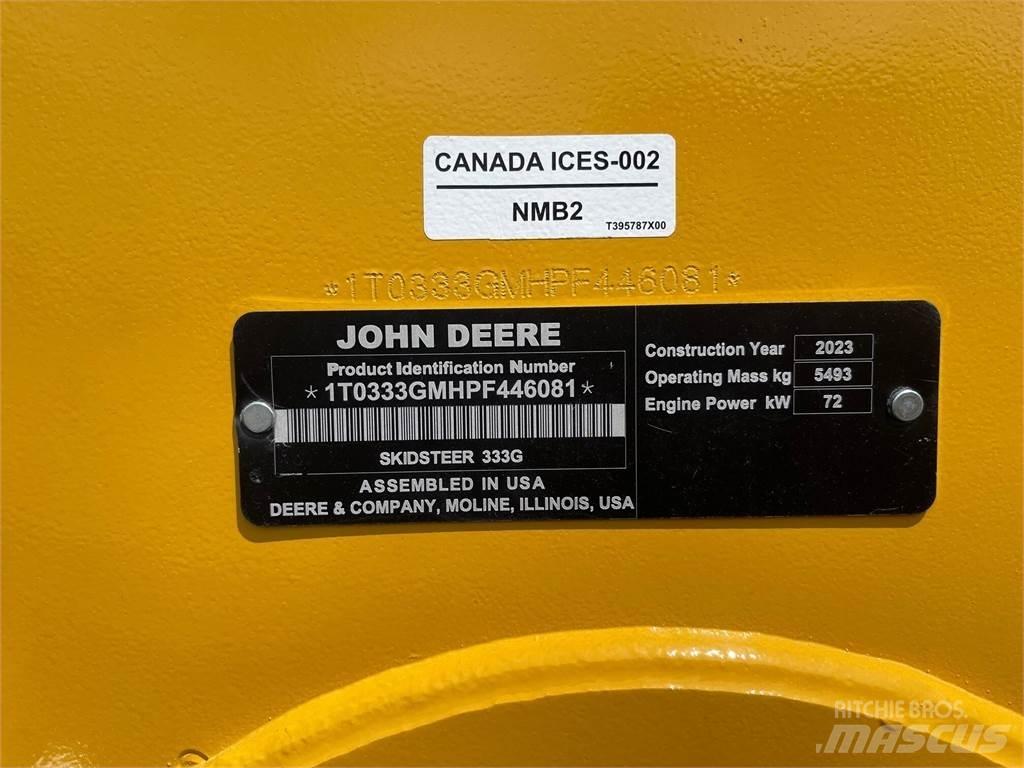 John Deere 333G Мини товарачи
