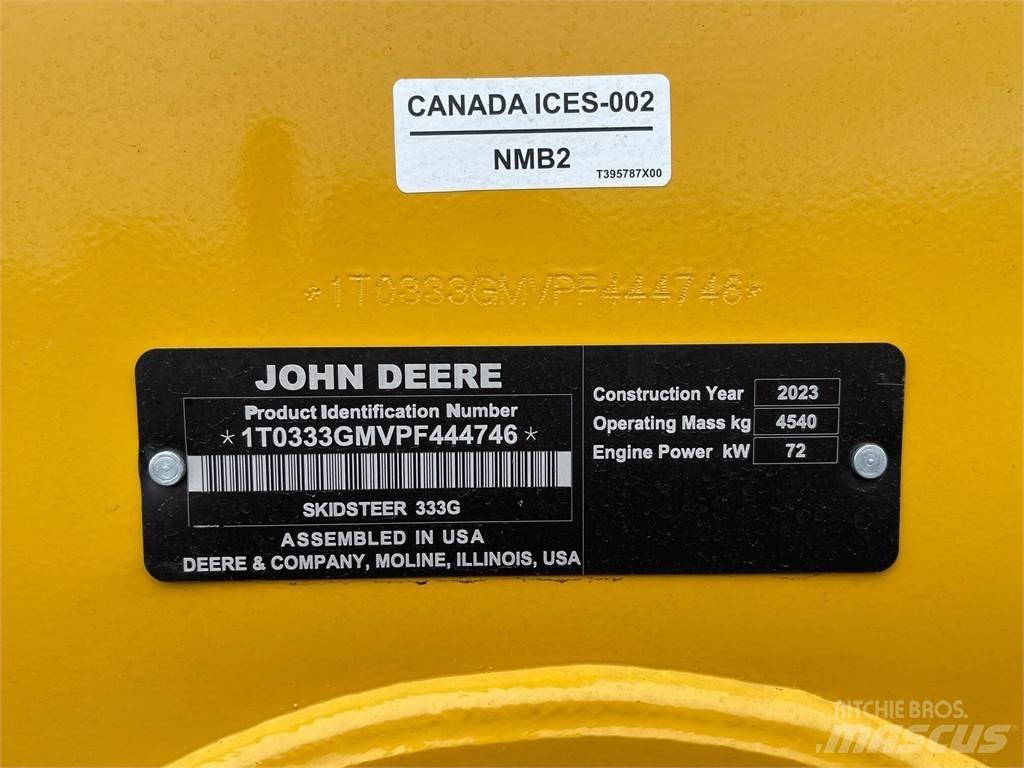John Deere 333G Мини товарачи
