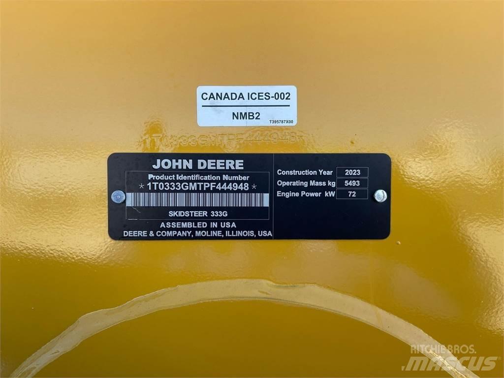 John Deere 333G Мини товарачи
