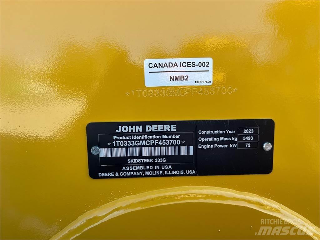 John Deere 333G Мини товарачи

