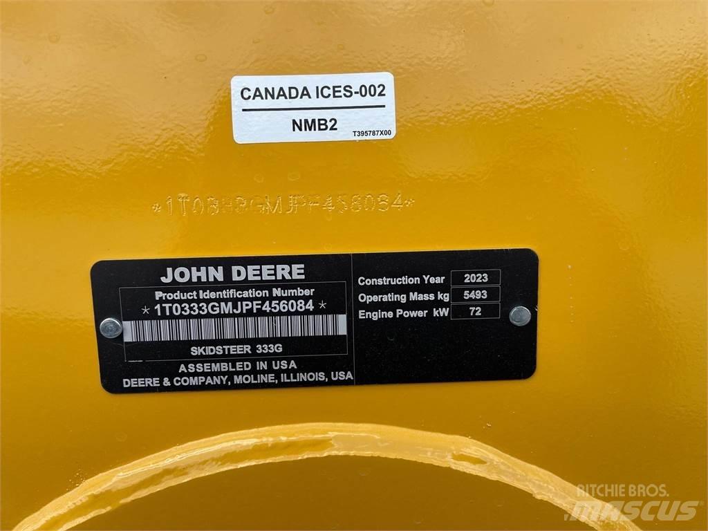 John Deere 333G Мини товарачи
