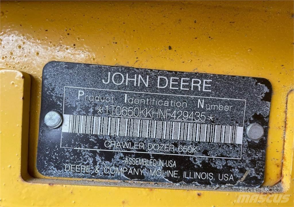 John Deere 650K LGP Верижни булдозери
