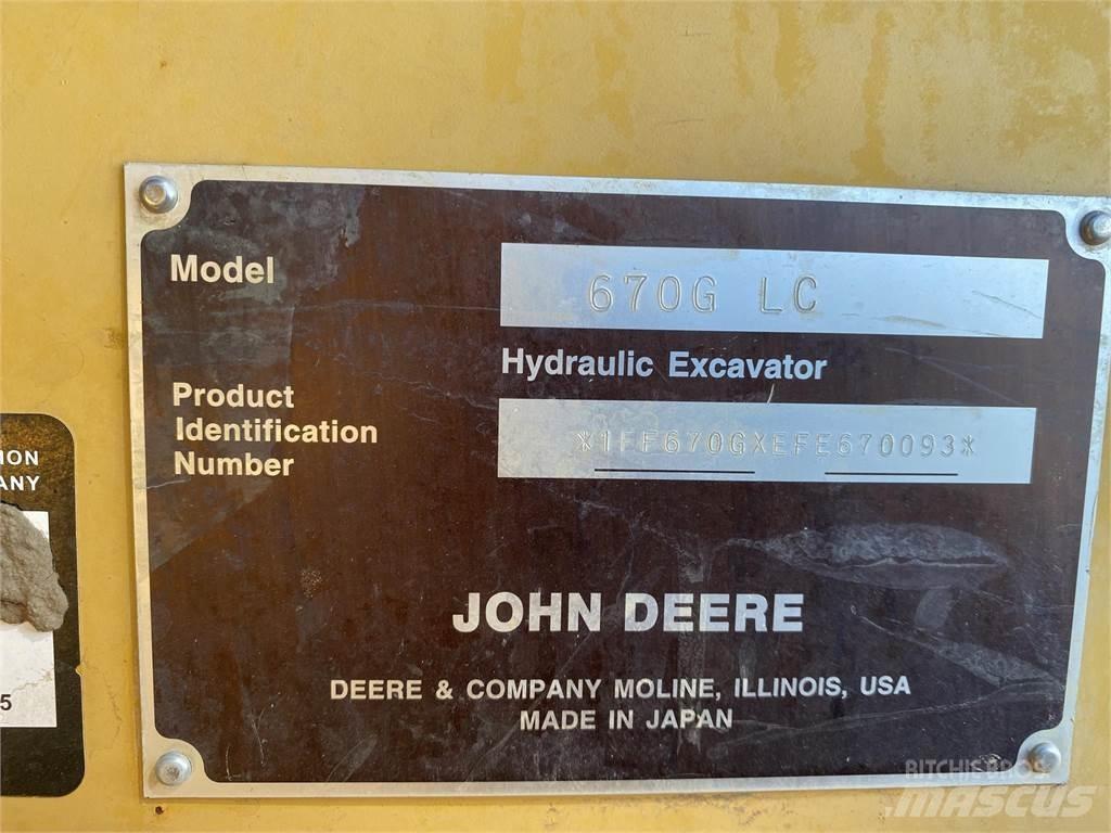 John Deere 670G LC Верижен екскаватор