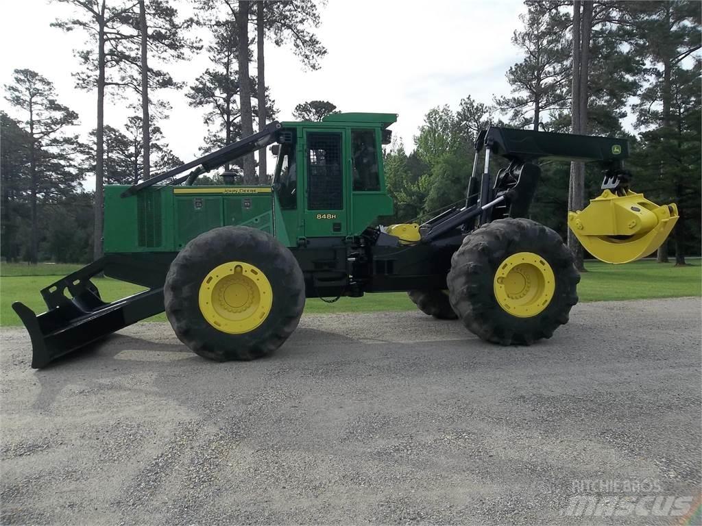 John Deere 848H Скидери
