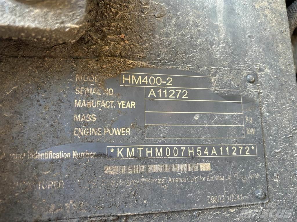 Komatsu HM400-2 Дъмпери/моторни превозни средства