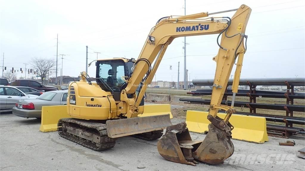 Komatsu PC88MR-10 Верижен екскаватор