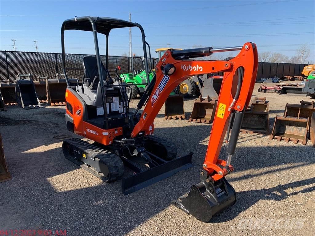Kubota KX018-4 Мини екскаватори < 7 т