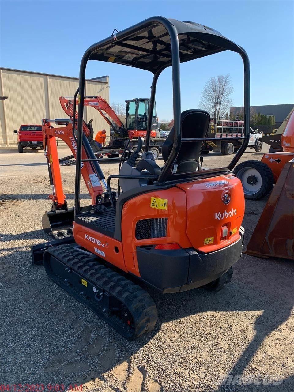 Kubota KX018-4 Мини екскаватори < 7 т