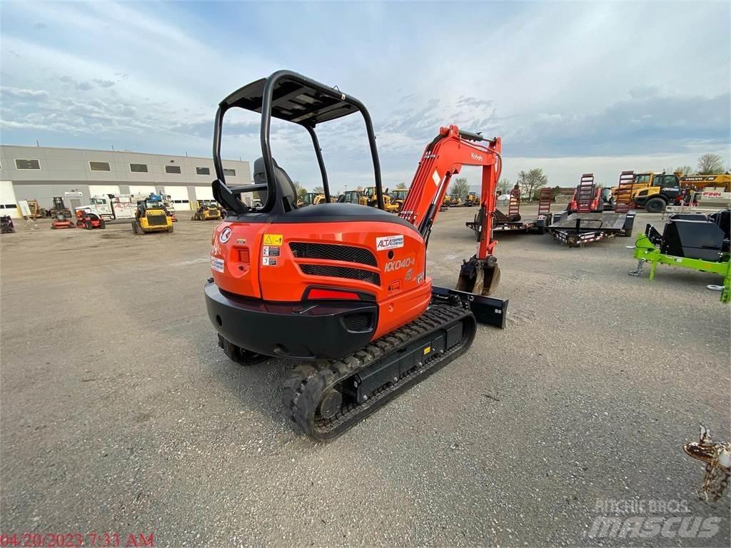 Kubota KX040-4 Мини екскаватори < 7 т