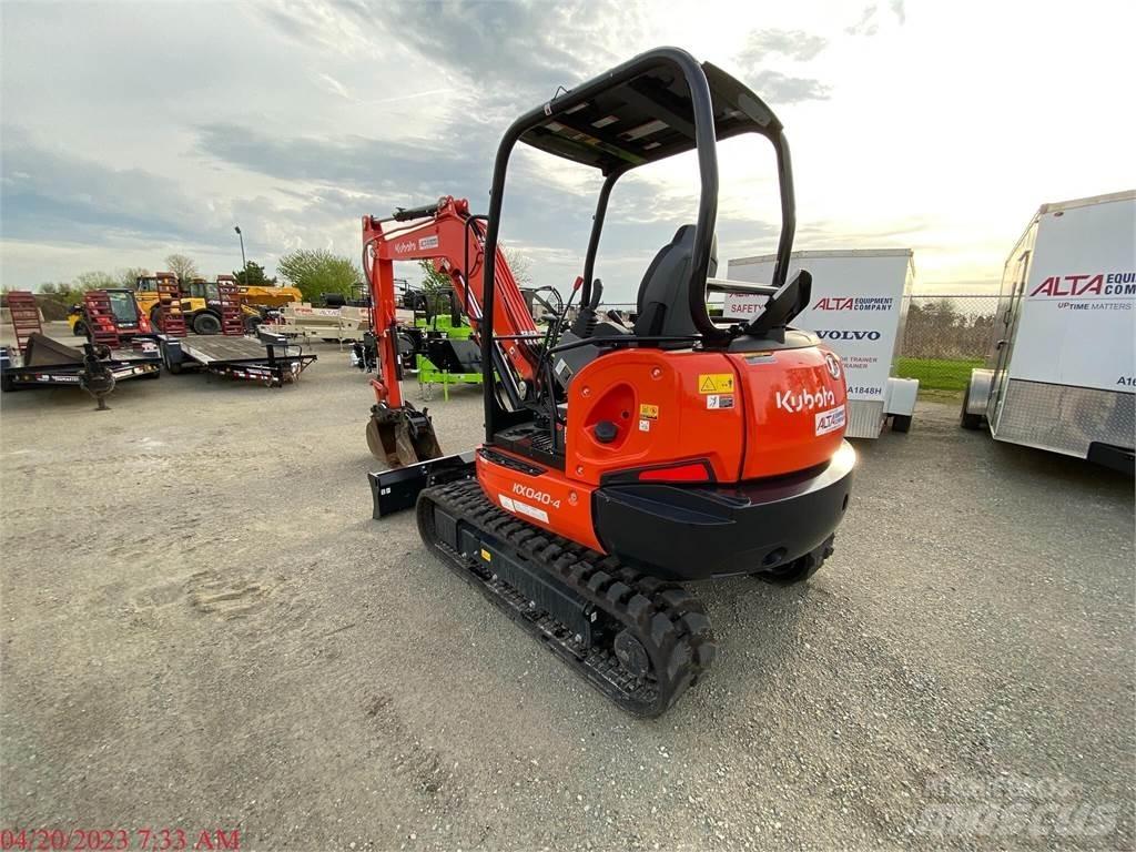 Kubota KX040-4 Мини екскаватори < 7 т