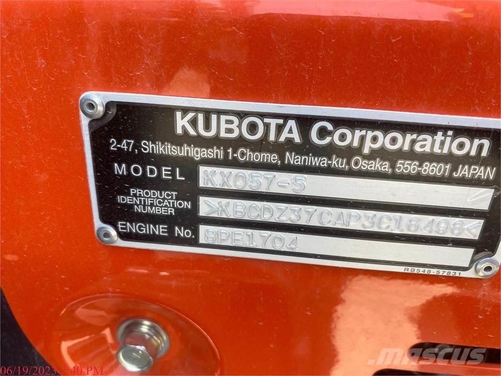 Kubota KX057-5 Верижен екскаватор