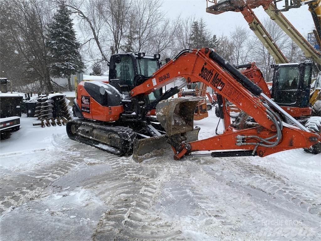 Kubota KX080 Верижен екскаватор
