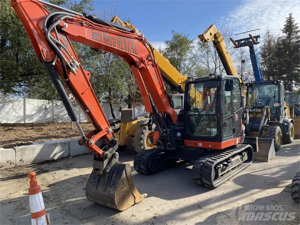 Kubota KX080 Верижен екскаватор