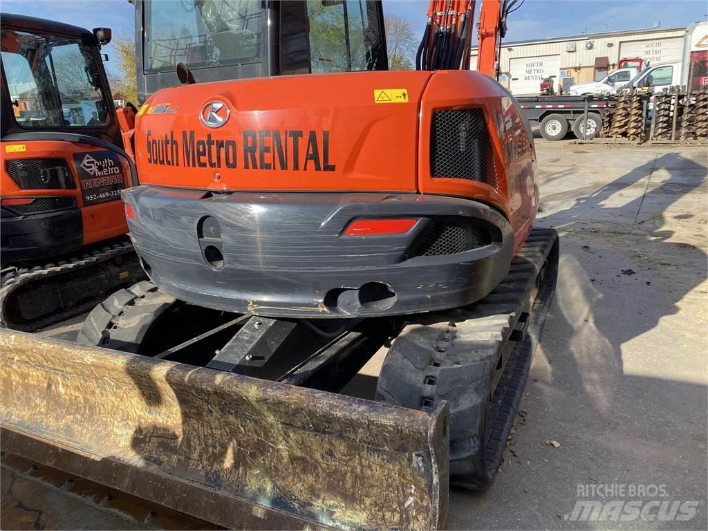 Kubota KX080 Верижен екскаватор