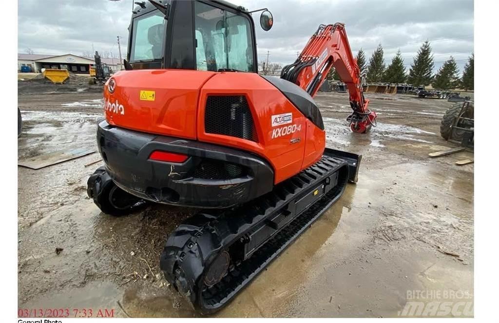 Kubota KX080 Мулчер мотокултиватори