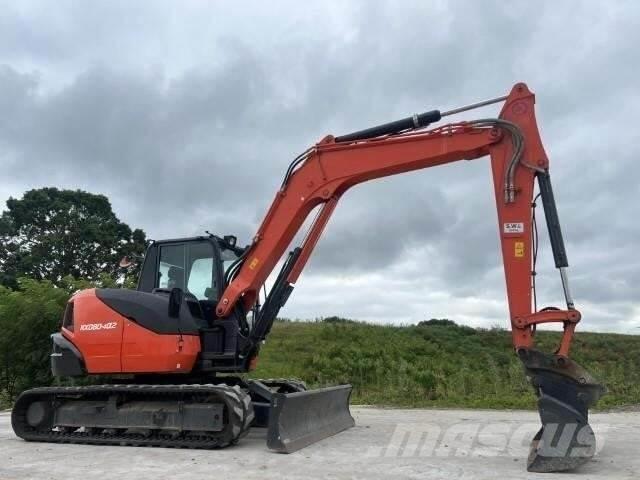 Kubota KX080-4A Верижен екскаватор