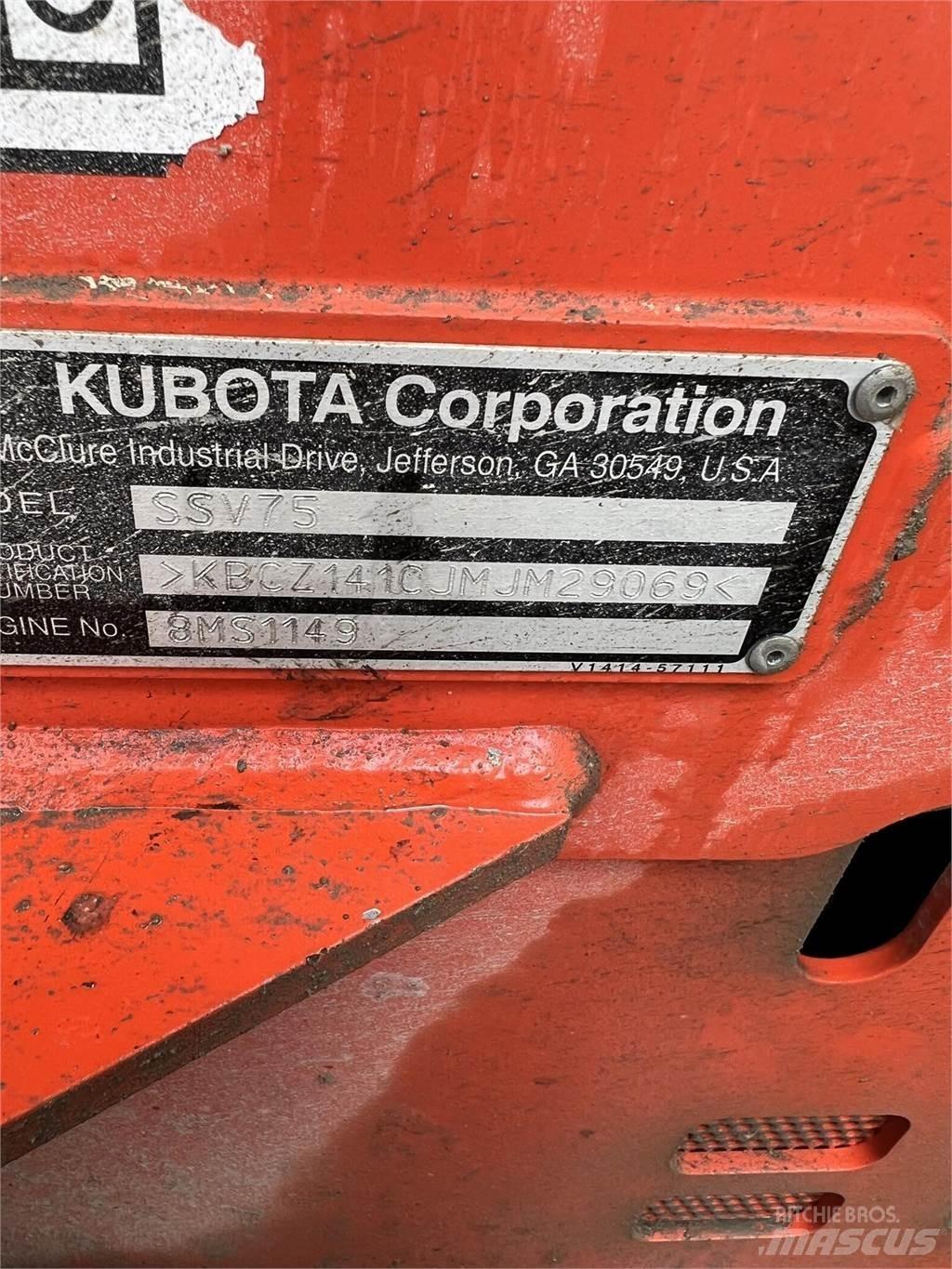 Kubota SSV75 Мини товарачи
