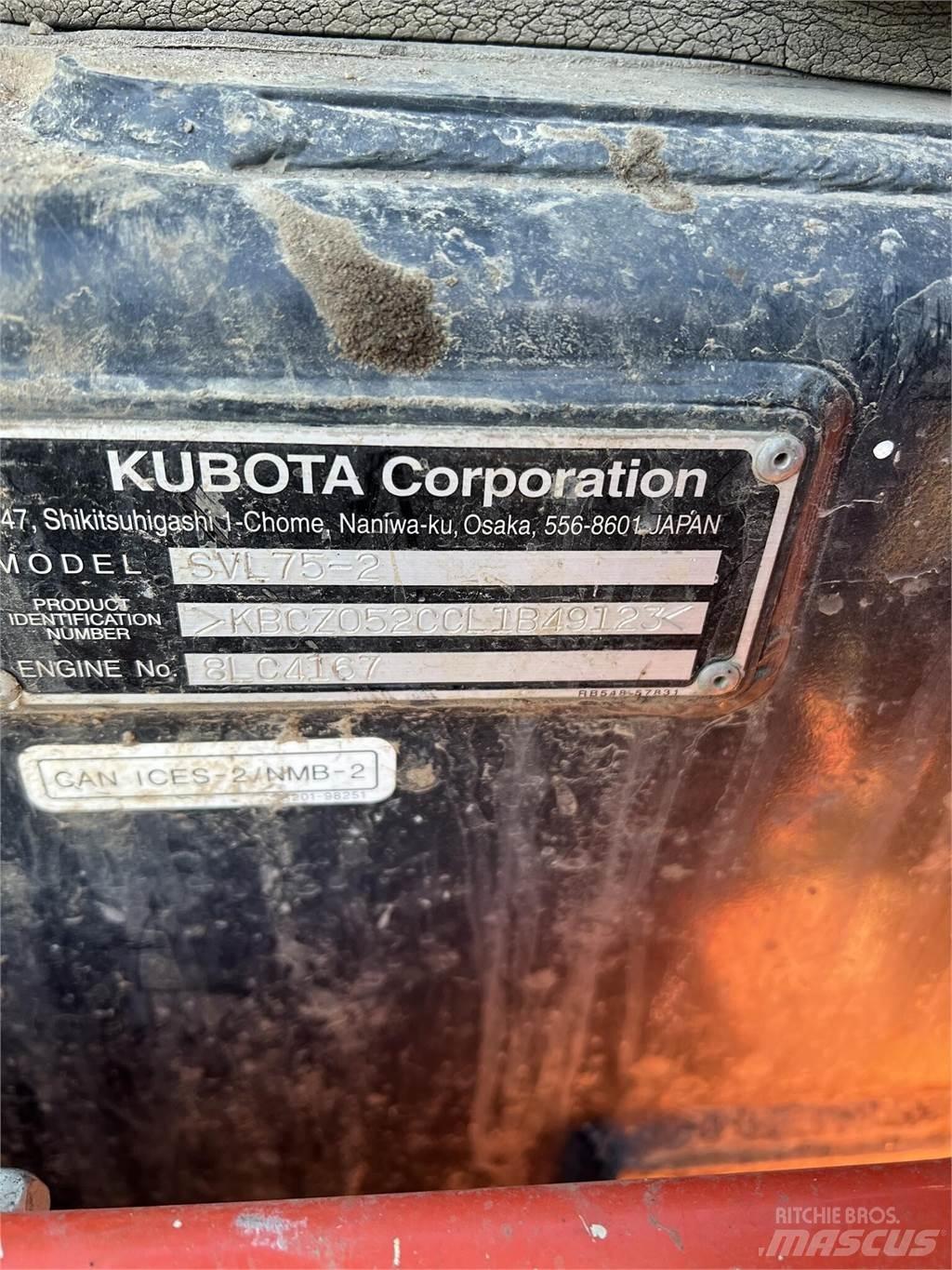 Kubota SVL75-2 Мини товарачи
