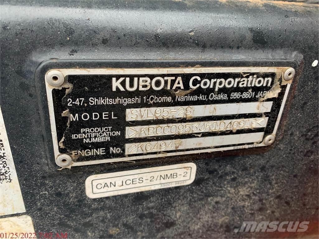 Kubota SVL95-2S Мини товарачи
