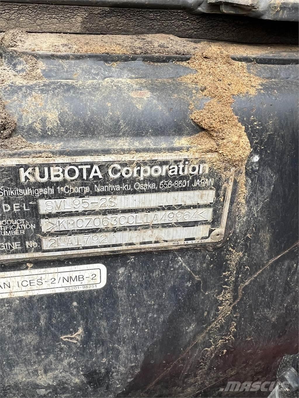 Kubota SVL95-2S Мини товарачи
